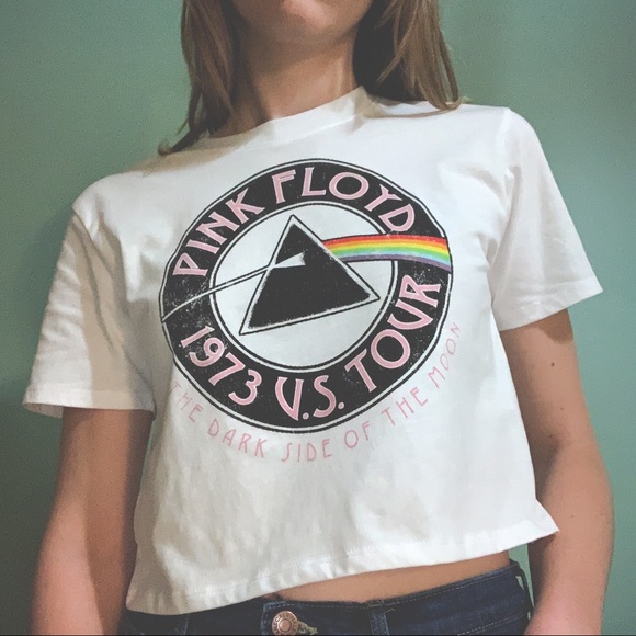 Pink Floyd US tour crop tee - Picture 2 of 6